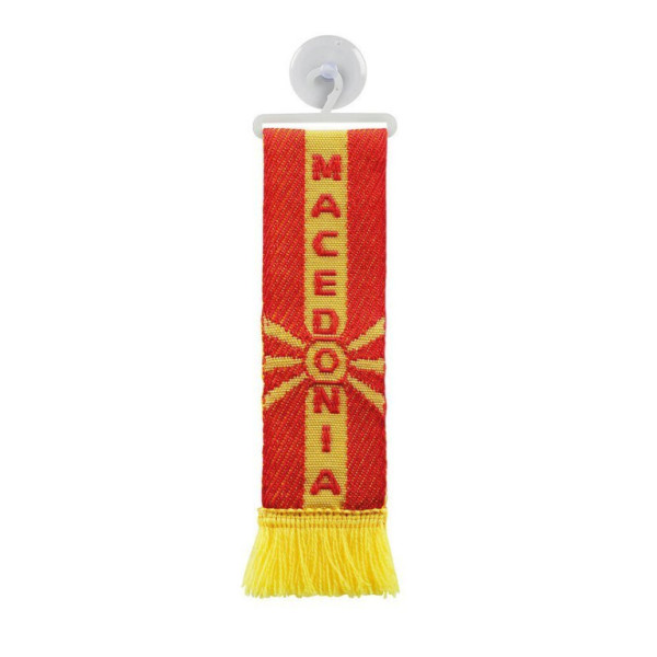 Vlajka dekorační MACEDONIA