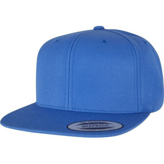 Čepice kšiltovka Snapback, FLEXFIT Yupoong baseballová, světle modrá