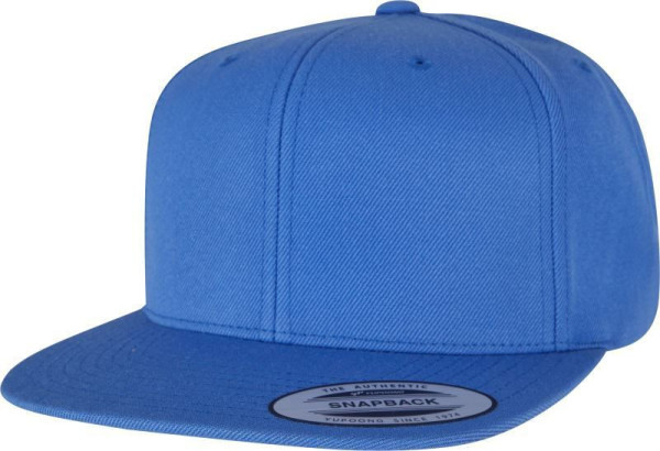 Čepice kšiltovka Snapback, FLEXFIT Yupoong baseballová, světle modrá