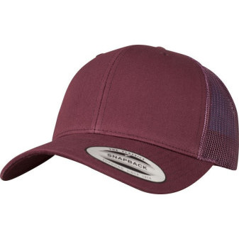 Čepice kšiltovka FLEXFIT Yupoong, Trucker, síťkovaná, fialová