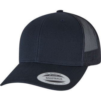 Čepice kšiltovka FLEXFIT Yupoong, Trucker, síťkovaná, tmavě modrá