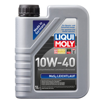 Olej motorový 10W40 LIQUI MOLY MoS2 Leichtlauf Super 1L