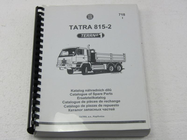 Katalog 718 T815-2 EURO III terno 1 2.vyd. TATRA