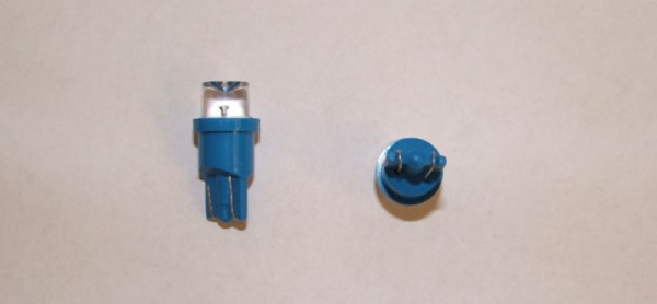 Žárovka 24V 5W LED W2,1*9,5d modrá JAGAN I, balení po 2 ks