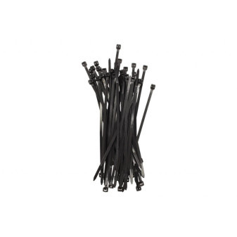 Pásek stahovací plast 3,6*150mm černý
