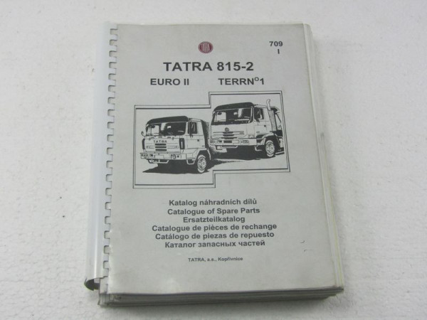 Katalog 709 T815-2 EURO II terno 1 TATRA pouze obrazová část