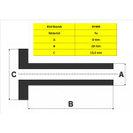 RIVET 8*20 Fe TUBULAR