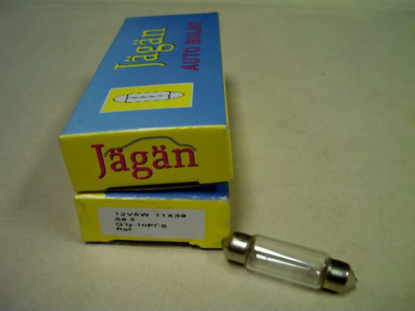 BULB 12V 5W SV8,5-8 SUFIT 11*38 JAGAN I