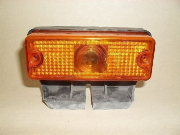 LAMP POSITIONAL RECTANGULAR ORANGE+ HOLDER.