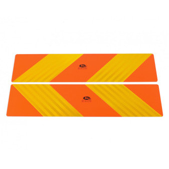 Tabule reflexní pro tahače (565x132x1 mm), sada 2 ks
