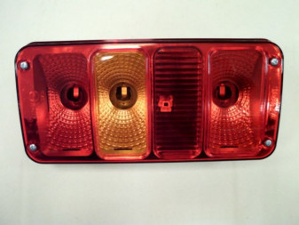 Svítilna sdružená zadní levá (osvětl.SPZ bez odrazky), žárovka, 12V|24V