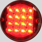 Svítilna mlhová červená, LED, 12V