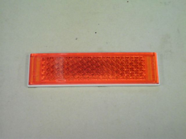 REFLECTIVE GLASS ORANGE RECTANGLE