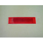 REFLECTIVE GLASS RED RECTANGLE