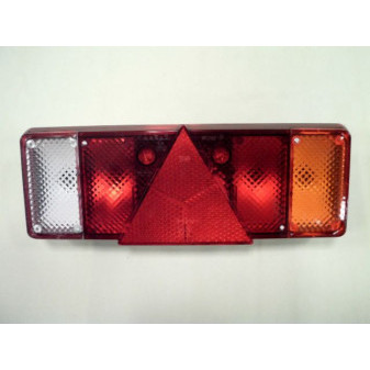 LAMP COMBINATED LEFT WITH REFLECTIVE GLASS TRIANGLE