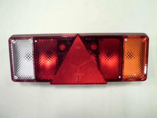 LAMP COMBINATED LEFT WITH REFLECTIVE GLASS TRIANGLE