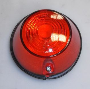 Svítilna poziční zadní červená, žárovka, 12V|24V