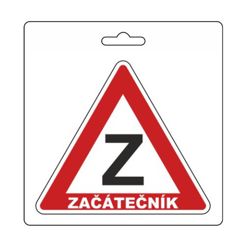 Samolepka začátečník