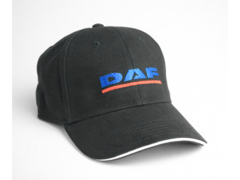 Čepice kšiltovka DAF černá