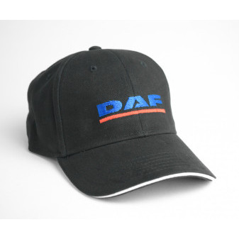 Čepice kšiltovka DAF černá