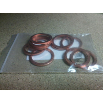 SET OF SEALING RINGS CU 12*16*1,5mm