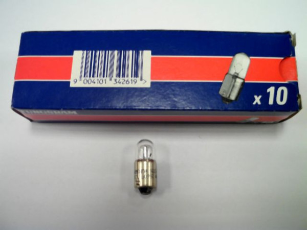 BULB 12V 1,2W W2x4,6d W1.2W SKLO TUNGSRAM