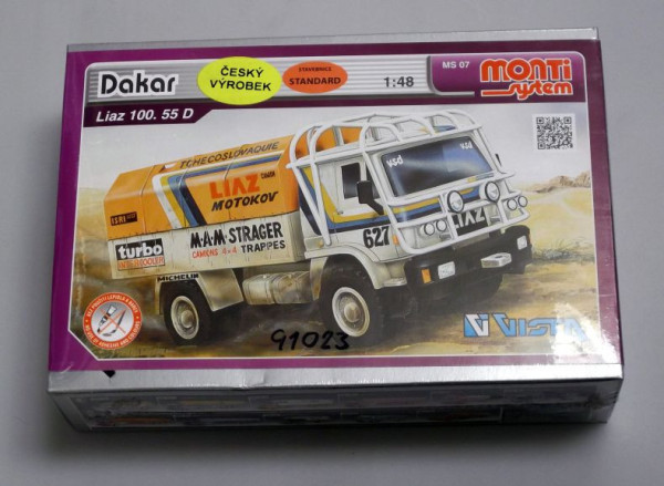 Model skládačka Liaz Dakar