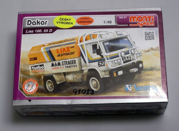 Model skládačka Liaz Dakar