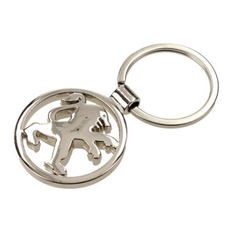 KEY RING PEUGOT ROUND