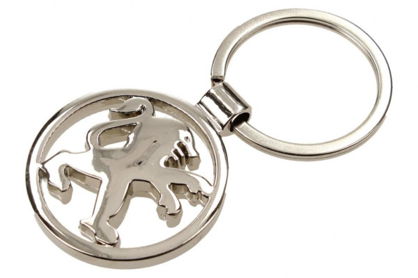 KEY RING PEUGOT ROUND