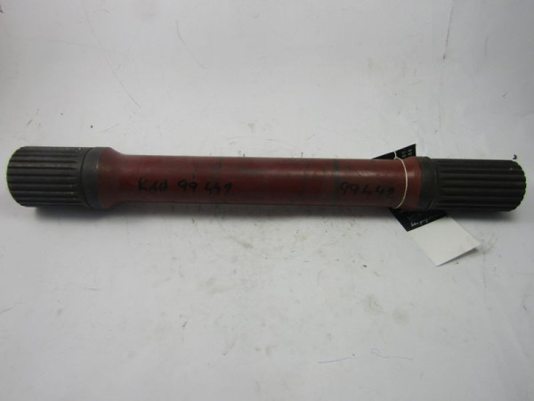 SHAFT 595mm, d=74, 28TEETH , d=63, 22TEETH