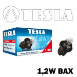 BULB 12V 1.2W BAX BAX10d/B8.5d TESLA