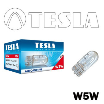 BULB 12V W5W W2,1x9,5d TESLA