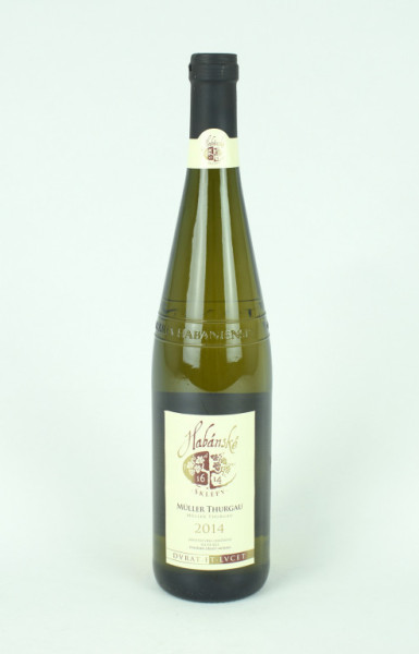 Muller Thurgau - suché jakostní odrůdové 12,0% - Habánské sklepy 0.75 l