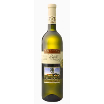 Ryzlink Vlašský - Selection - pozdní sběr - bílé polosuché 11,5% - vinařství u Kapličky - 0,75L