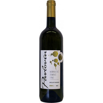 Muller Thurgau - moravské zemské - 12,0% - Pavlovín 0.75 l