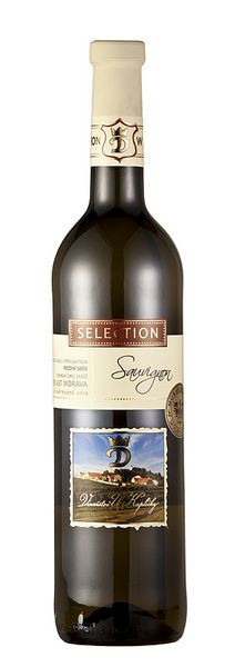 Sauvignon Selection - pozdní sběr - bílé polosuché - vinařství u Kapličky 0.75 l