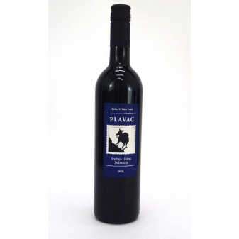 Plavac - červené suché víno z Pelješacu -13%  vinařství Badel - chorvatské víno - 0.75L