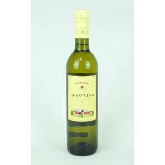 Graševina Kutjevo - bílé suché víno - 12,5% - chorvatské víno - 0.75L