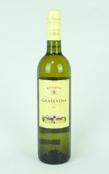 Graševina Kutjevo - bílé suché víno - chorvatské víno - 0.75L