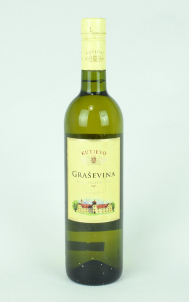 Graševina Kutjevo - bílé suché víno - 12,5% - chorvatské víno - 0.75L