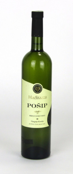 Pošip - bílé suché víno - Madirazza - chorvatské víno 13,5%  - 0.75 l