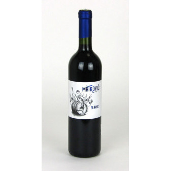 Plavac - červené suché víno - Matkovič - chorvatské víno - 0.75 l