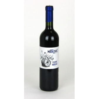 Plavac Barrique - červené suché víno - Matkovič - chorvatské víno - 0.75 l