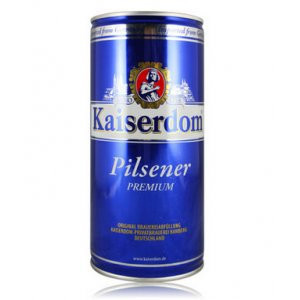 Kaiserdom pivo 4.7% - světlý ležák - Německo - plech - 1L