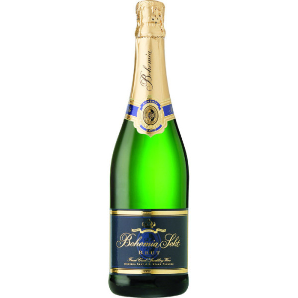 Bohemia sekt brut - bílé šumivé víno - Bohemia sekt - 0.75L