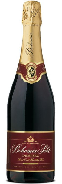 Bohemia Sekt demi sec červený 13,0% - 0.75 l