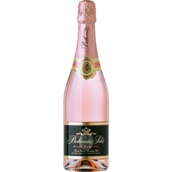 Bohemia Sekt demi sec rosé 11,5% - 0.75 l