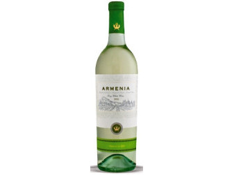 Armenia White Dry - suché bílé oblast Ararat Vayots dzor vinařství - Armenia wine factory Armenie - 0,75L