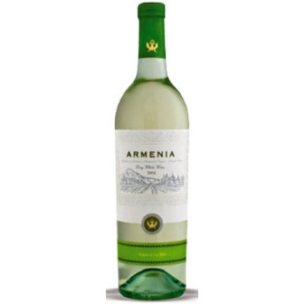 Armenia White Dry - suché bílé oblast Ararat Vayots dzor vinařství - Armenia wine factory Armenie - 0,75L